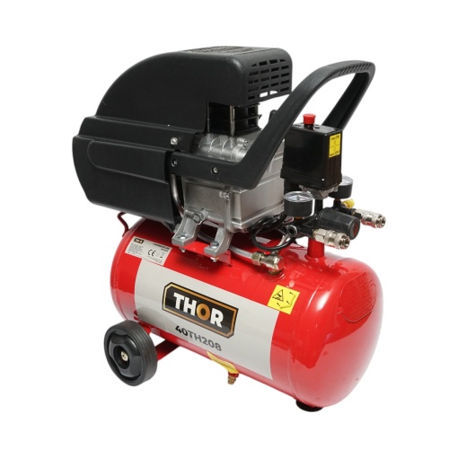Compresor aer volum 24L putere 1.5KW/2CP presiune maxima 8 bar, volum aer aspirat 195L , Cod: 40TH208,