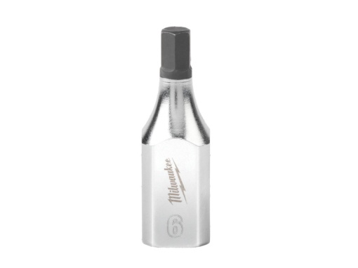 MILWAUKEE Bit cheie tubulară cheie Allen 3/8&quot; 6 mm Hex