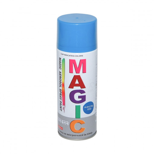 Spray vopsea Magic albastru 650 450 ml, Cod: FOX650, Brand: MAGIC
