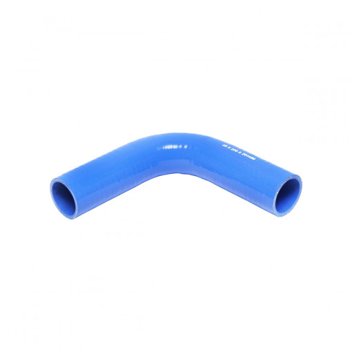 Furtun cotit silicon 90 grade cu insertie textila int. 48x200x200mm, Cod: BK92354, Brand: BRECKNER GERMANY