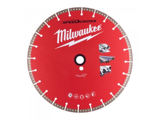 MILWAUKEE Disc de tăiere diamantat 115 x 2,8 x 4 x 22,2 mm segmentat STEELHEAD™