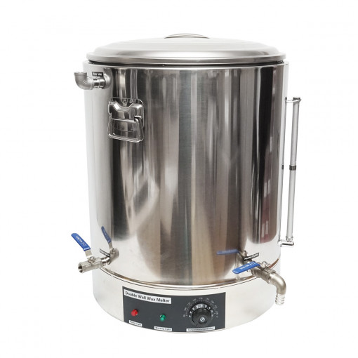 Topitor de ceara cu apa din inox cu pereti dubli 220V, Cod: DISKS45