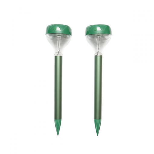 Aparat sonic solar pentru alungat cartite, serpi set 2 buc, Cod: BSN0012, Echivalență: DISLG23, Baisan