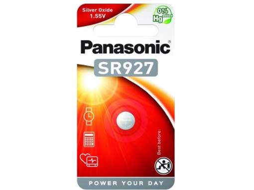 PANASONIC SR927 celulă buton cu oxid de argint 1,55 V
