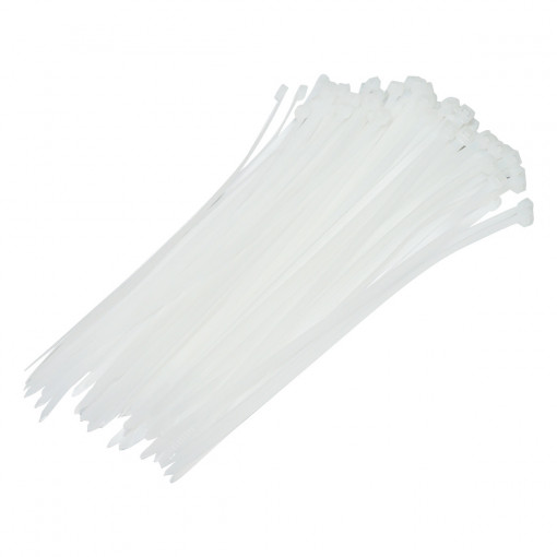 Fasete, colier plastic 4.8x250mm alb set 100 buc, Cod: DISMB06, Brand: BRECKNER GERMANY
