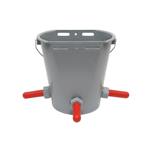 Galeata 8L cu 3 suzeta pentru alaptat vitei - adapatoare, Cod: DISAW28, Brand: BRECKNER GERMANY
