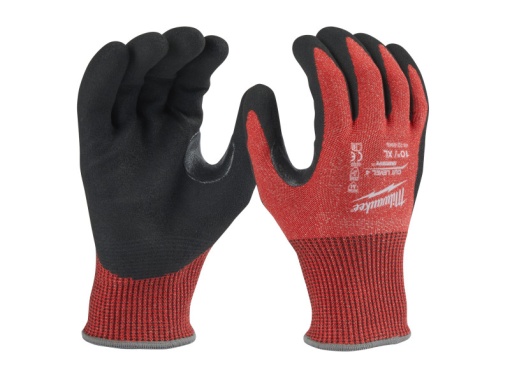 MILWAUKEE Mănuși de lucru rezistente la tăieturi, acoperite cu nitril 4/D - XL/10