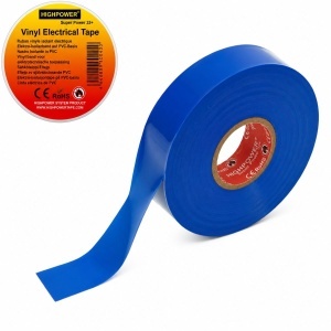 Banda izolatoare albastra vinil 19mm x 20m Premium Super Power 33+ HighPower, AAB857