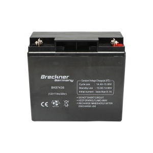 Baterie plumb acid 12V, 17Ah 20HR SLA pentru gard electric 180x75x165mm Breckner Germany, BRECKNER GERMANY, DISCY35