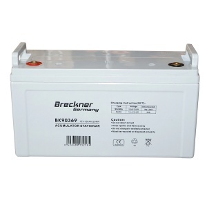 Baterie sistem solar cu gel 12V 120Ah 20HR 420x185x260mm Breckner Germany, BRECKNER GERMANY, BK90369
