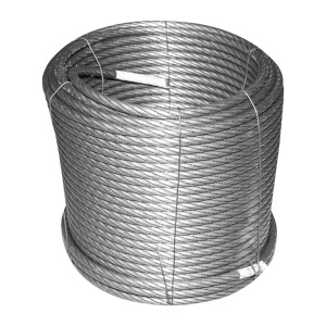 Cablu troliu otel 6x25, Ø 13mm cu inima metalica 80m/rola batut 0,95kg/1m , Cod: DISCT13-80, Brand: UTB - Img 4