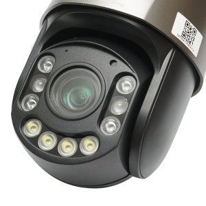 Camera de supraveghere lentila duala 6MP, WIFI P2P, rotativa 360 PTZ cu senzor de miscare, sirena, detectie umana si aplicatie iCSee, Cod: DISTX01, Marca: BRECKNER GERMANY - Img 5