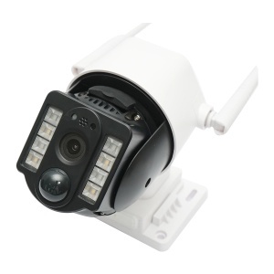 Camera supraveghere 3MP, 4G rotativa cu panou solar 5W, PTZ, 1080P, senzor miscare, night vision, aplicatie V380 Pro, BRECKNER GERMANY, DISMN49 - Img 4