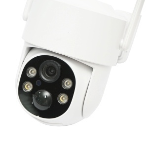 Camera supraveghere 4MP, WIFI 4G rotativa cu panou solar 5W, PTZ, 1080P, UBOX, BRECKNER GERMANY, DISMN41 - Img 4