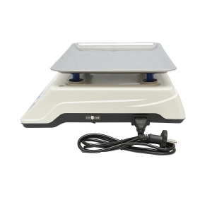 Cantar electronic cu ecran LCD, capacitate 40 Kg cu baterie 4V , Cod: BK79252, Brand: BRECKNER GERMANY - Img 2