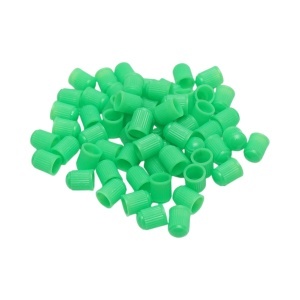 Capace valva ventil plastic verde 100 buc/set, DISRK26