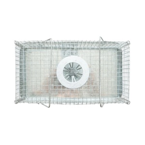 Capcana animale metalica tip cusca pentru soareci si rozatoare 18.5x10x7cm, BK87737 - Img 4