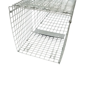 Capcana animale salbatice tip colivie robusta metalica 66x25x25cm, DISUD88 - Img 4