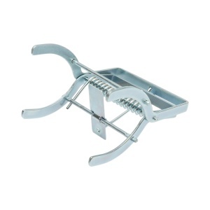 Capcana otel mecanica tip cleste pentru cartite, popandai si soareci de camp 14x12x26cm, DISUD72 - Img 6