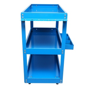 Carucior metalic pe roti cu 3 rafturi pentru scule 660x360x730mm, Cod: DISMC78 - Img 6