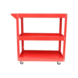 Carucior metalic pe roti cu 3 rafturi pentru scule 730x720x360mm, Cod: BK90416, - Img 1
