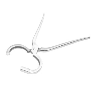 Cleste pentru aplicarea inelelor nazale la rumegatoare, BRECKNER GERMANY, BK80457 - Img 2