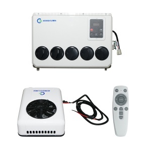 Clima stationara utilaje industriale AC universala 24V, 2600W, 8900BTU cu telecomanda, DISGK97