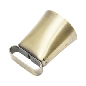 Clopot ovine si bovine 3.5cm auriu tip talanga, DISUX21 - Img 6