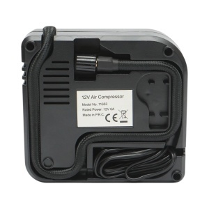 Compresor aer umflat roti 12V, 100PSI, cablu 2.8m, alimentare priza bricheta auto, BK88887 - Img 4