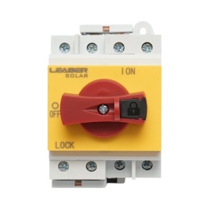 Comutator de sarcina, switch ON/OFF pentru sisteme fotovoltaice 4P, 32A, 1500V Leader, Leader, BK77083