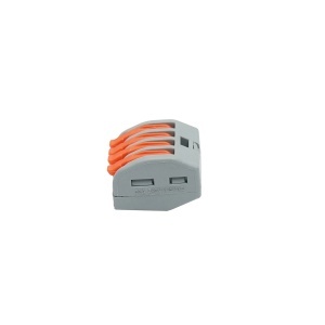 Conector rapid cablu electric 4P, 0.08-4mm, 32A/415V Leader, Leader, BK79144 - Img 4