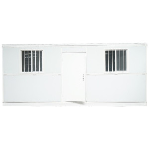 Container tip casa, birou pliabil 5800x2460x2510mm, cu usa si 2 geamuri, instaltie electrica, Cod: DISLR88