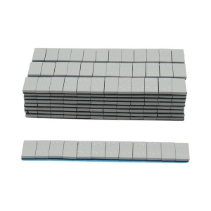 Contragreutati autoadezive gri inchis echilibrare roti Fe 60g (5gx12 buc) 100 benzi/cutie, DISSY02