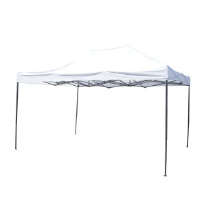 Cort pavilion pliabil 3x4.5m alb impermeabil, inaltime reglabila, cadru metalic Breckner Germany, BRECKNER GERMANY, BK76215 - Img 2