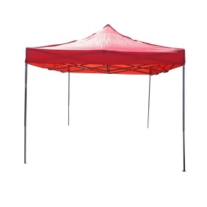 Cort pavilion pliabil 3x4.5m rosu impermeabil, inaltime reglabila, cadru metalic Breckner Germany, BRECKNER GERMANY, BK76218 - Img 3