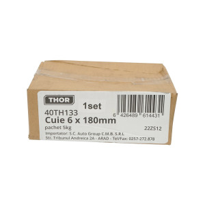Cuie constructii 6x180mm pachet 5Kg, Cod: 40TH133, Echivalență: DISLG08, Thor - Img 4