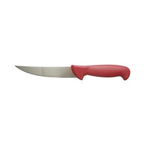 Cutit de transat si injunghiat profesional 15cm, lama otel 5Cr15MoV, maner Nylon rosu Breckner Germany, AAA423