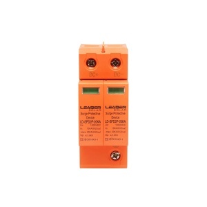 Descarcator la supratensiune cu semnalizare pentru sisteme fotovoltaice LD-SPD-2P-20kA-1000VDC Leader, Leader, DISHT36