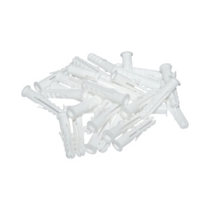 Diblu universal din plastic alb 8x40mm 100 buc/set, DISVJ44 - Img 6