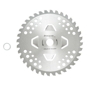 Disc circular vidia 230x25.4x1.3mm, 36 dinti pentru motocoasa de umar Breckner Germany, BRECKNER GERMANY, BK79596