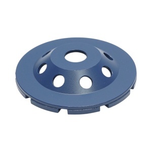 Disc diamantat segmentat tip cupa 125x22.23, dublu rand grosier, standard CONCRETE pentru slefuire beton, piatra, mozaic Breckner Germany, BRECKNER GERMANY, BK79786 - Img 4