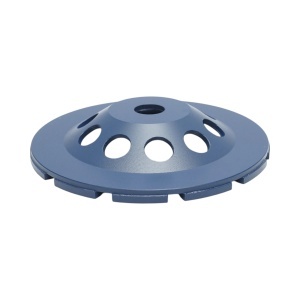 Disc diamantat segmentat tip cupa 180x22.23, dublu rand grosier, standard CONCRETE pentru slefuire beton, piatra, mozaic Breckner Germany, BRECKNER GERMANY, BK79787 - Img 4