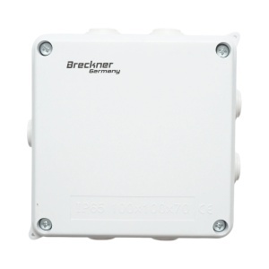 Doza derivatie patrata aparenta 7 intrari 100x100x70mm IP65 Breckner Germany, BRECKNER GERMANY, BK76784 - Img 3