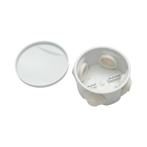 Doza derivatie rotunda aparenta 4 intrari 50x50mm IP44 Breckner Germany, BRECKNER GERMANY, BK76785 - Img 2