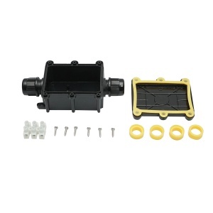 Doza etansa cu presetupe 41A 450V AC, 2 cai 5-14mm IP68 Leader, Leader, BK79119 - Img 3
