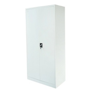 Dulap metalic fiset tip vestiar 1950x920x500mm cu 2 usi securizate, 4 polite, gri Breckner Germany, BRECKNER GERMANY, BK92940 - Img 2