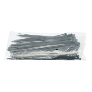 Fasete, colier plastic 4.8x200mm negru set 100 buc, Cod: DISMB03, Brand: BRECKNER GERMANY - Img 2