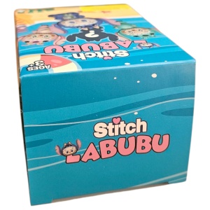 Figurină Stitch Labubu – Mystery Box, Model Aleator - Img 5