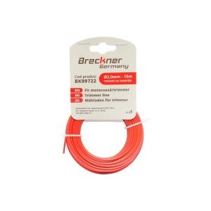 Fir rotund pentru motocoasa, 2.0 mm x 15 m Breckner Germany, BRECKNER GERMANY, BK99722 - Img 2