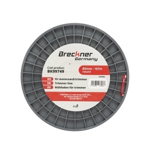 Fir rotund pentru motocoasa 3mmx167m Breckner Germany, BRECKNER GERMANY, BK99749 - Img 3